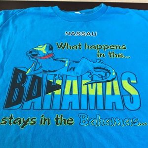 Nassau Bahamas Gecko t shirt